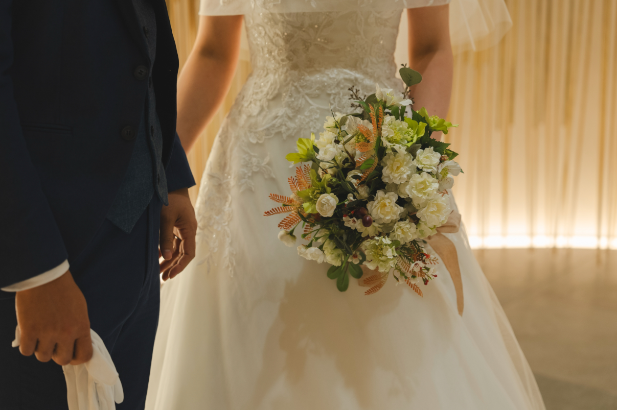 ウェディングも家族とわんこと♪